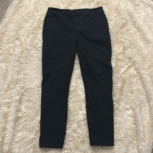NYDJ Adeline Skinny Ankle Pants Size 10 Black
